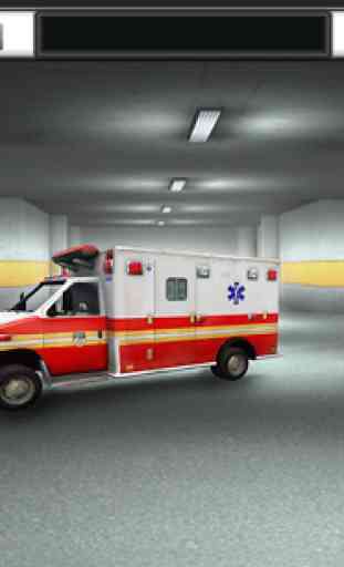 estacionamento ambulância 3D 2 1