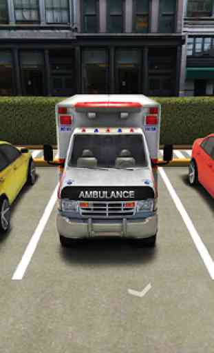 estacionamento ambulância 3D 2 2