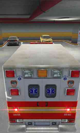estacionamento ambulância 3D 2 4