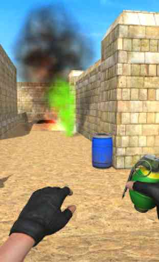FPS Gun Strike Ops Battle: Jogo de Tiro Offline 3