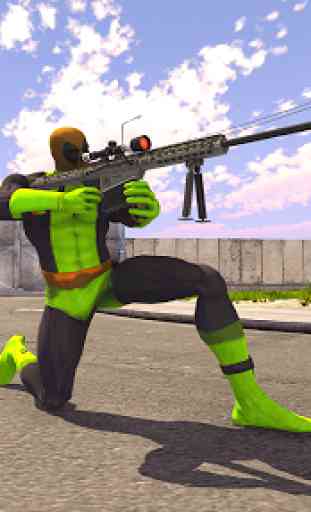 Frog Ninja City Hero 3D - Sniper Shooting Games 1