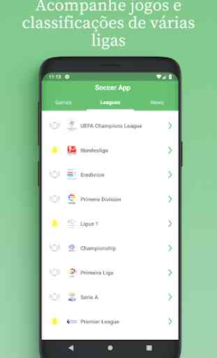Futebol App - Jogos e resultados ao vivo 2