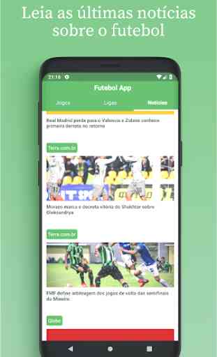 Futebol App - Jogos e resultados ao vivo 3