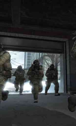Grupo de Forças Especiais 3D:Anti-Terror Shot Game 3
