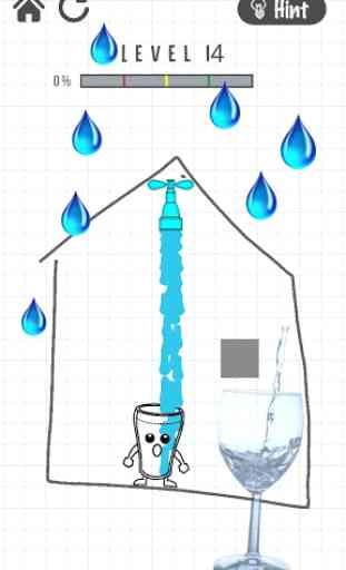 Happy water Glass, water Drop Beautiful for public 4