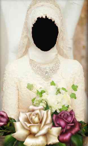 Hijab For Wedding Photo Frames 1