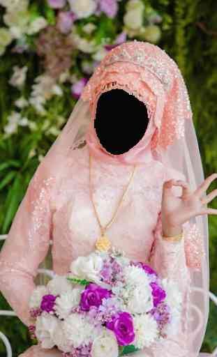 Hijab For Wedding Photo Frames 2