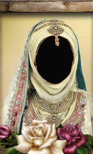 Hijab For Wedding Photo Frames 3