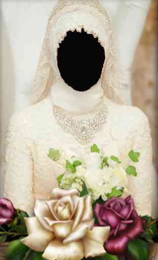 Hijab For Wedding Photo Frames 4