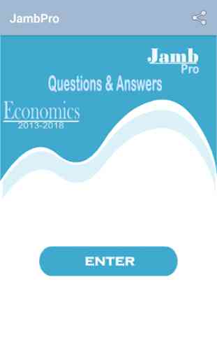 Jambpro-Jamb Past Questions and answers -Economics 1