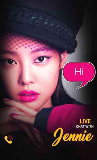 Jennie Black Pink Messenger - Prank Chat App 1