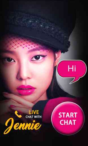 Jennie Black Pink Messenger - Prank Chat App 2
