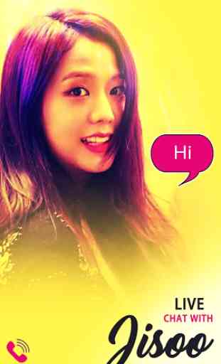 Jisoo Black Pink Messenger - Prank Chat App 1