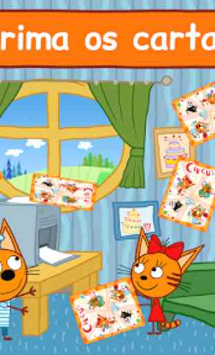 Kid-E-Cats: Gato & Gatos No Circo! Kids Games 2