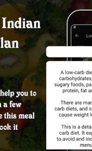 Low Carb Indian Diet Plan 1