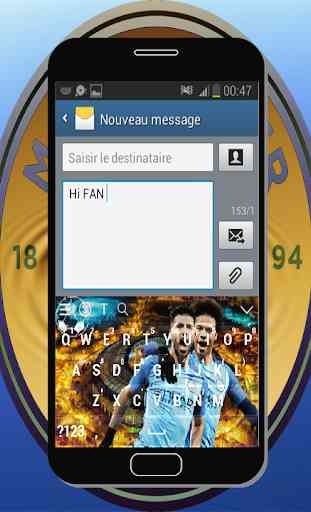 New keyboard for manchester city 3