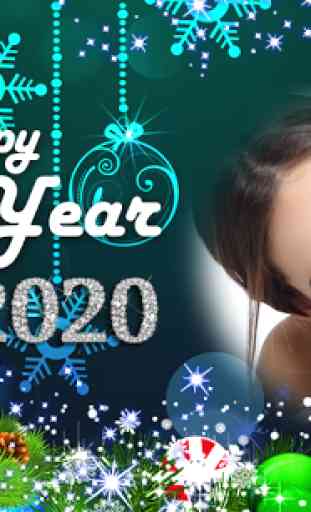 New Year Photo Frames 2020, New Year Greeting Card 4