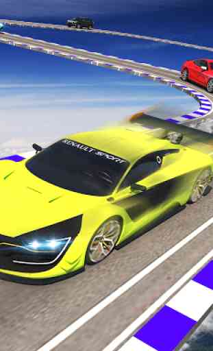 Nitro Cars GT Racing:acrobacias no ar Mega Ramp GT 4