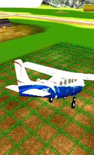 Real trator e avião simulador de agricultura 2019 1