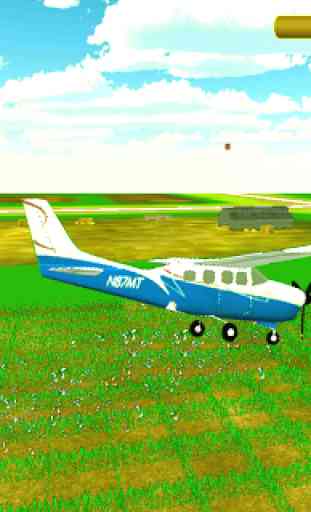 Real trator e avião simulador de agricultura 2019 4