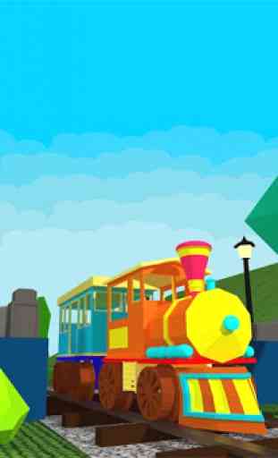 Timpy formas de trem - jogo 3D 1