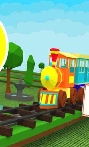 Timpy formas de trem - jogo 3D 2