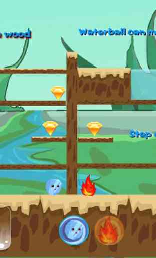 Two Player : Fireball And Waterball Adventure 1