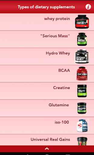 Types of dietary supplements 1