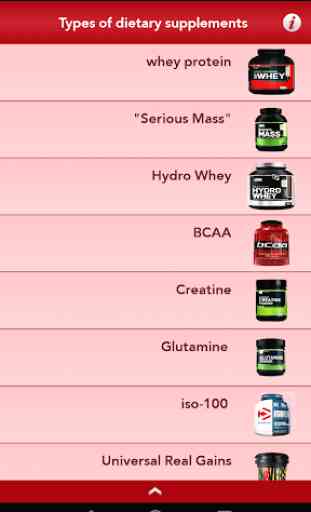 Types of dietary supplements 4