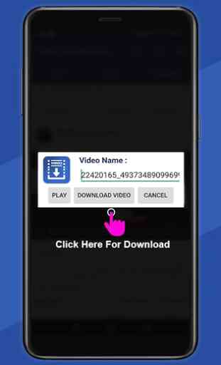 Video Downloader for Facebook Video Downloader 3