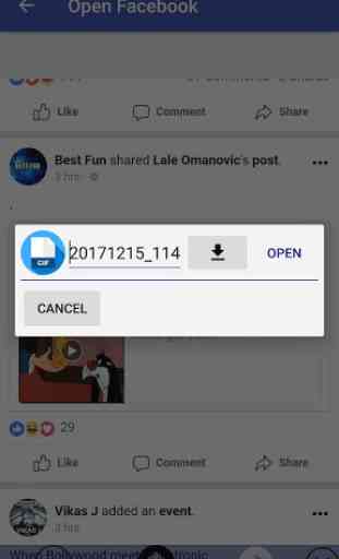 Video, GIF and Photo Downloader for Facebook 4