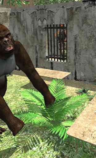 Wild Gorilla Jail Escape – Angry Ape Survival 1