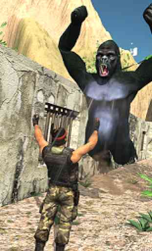 Wild Gorilla Jail Escape – Angry Ape Survival 3