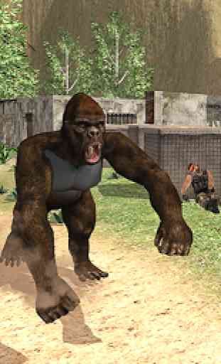 Wild Gorilla Jail Escape – Angry Ape Survival 4