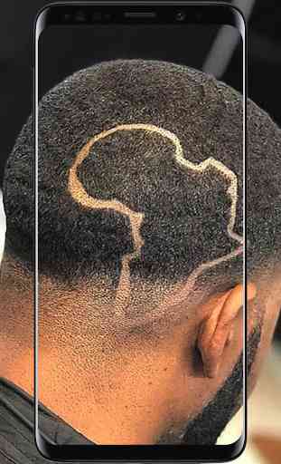 Black Men Line Hairstyle 3