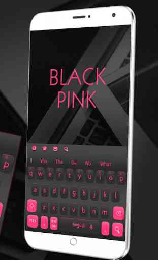 Black Pink Keyboard 3