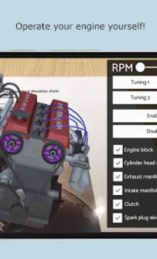 Car Engine - Augmented Reality 1