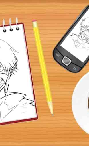 Como desenhar desenhos animados Anime 4