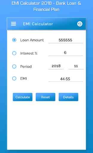 EMI Calculator 2019 Bank Loan Financial Plan 1