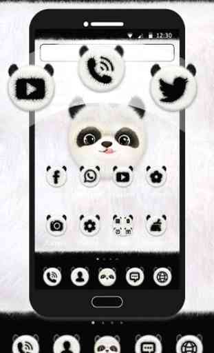 Fofa panda tema Cute Panda 2020 4
