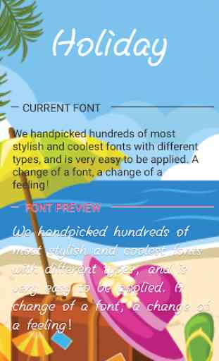 Holiday Font for FlipFont , Cool Fonts Text Free 1