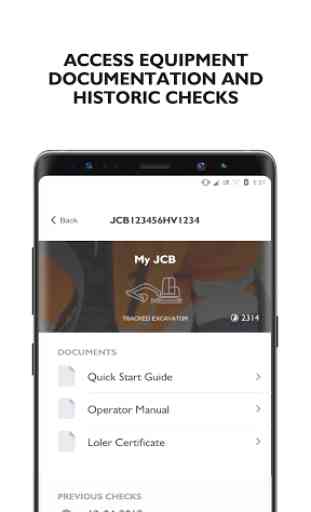 JCB Operator App 4