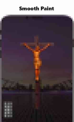 Jesus Cross Pixel Art | Color By Number 2019 4