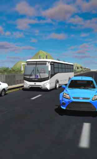 Long Road Traffic Racing Car Driving Simulator 3