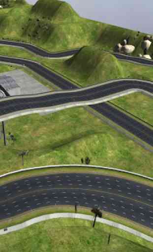 Long Road Traffic Racing Car Driving Simulator 4