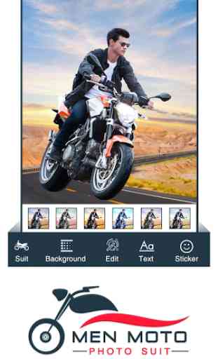 Men Moto Photo Suit : Bike Photo Editor 4