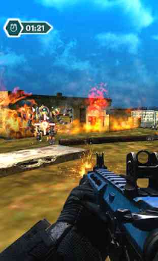 Modern sniper gun hitman combat - Shooting game 4