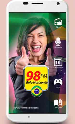 Radio 98 FM Belohorizonte Radio FM Brasil 1
