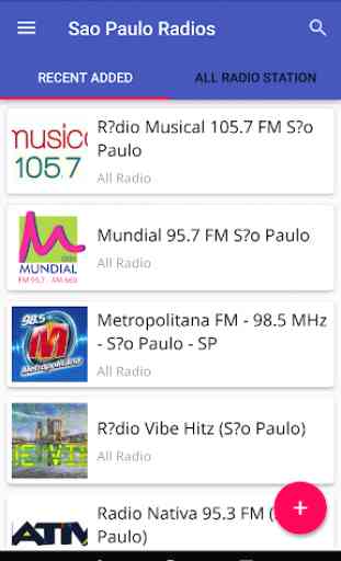 São Paulo Todas as Estações de Rádio 1
