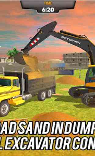 Simulador de construção: caminhão de condução de 1